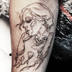 Third tattoo and 3 hours