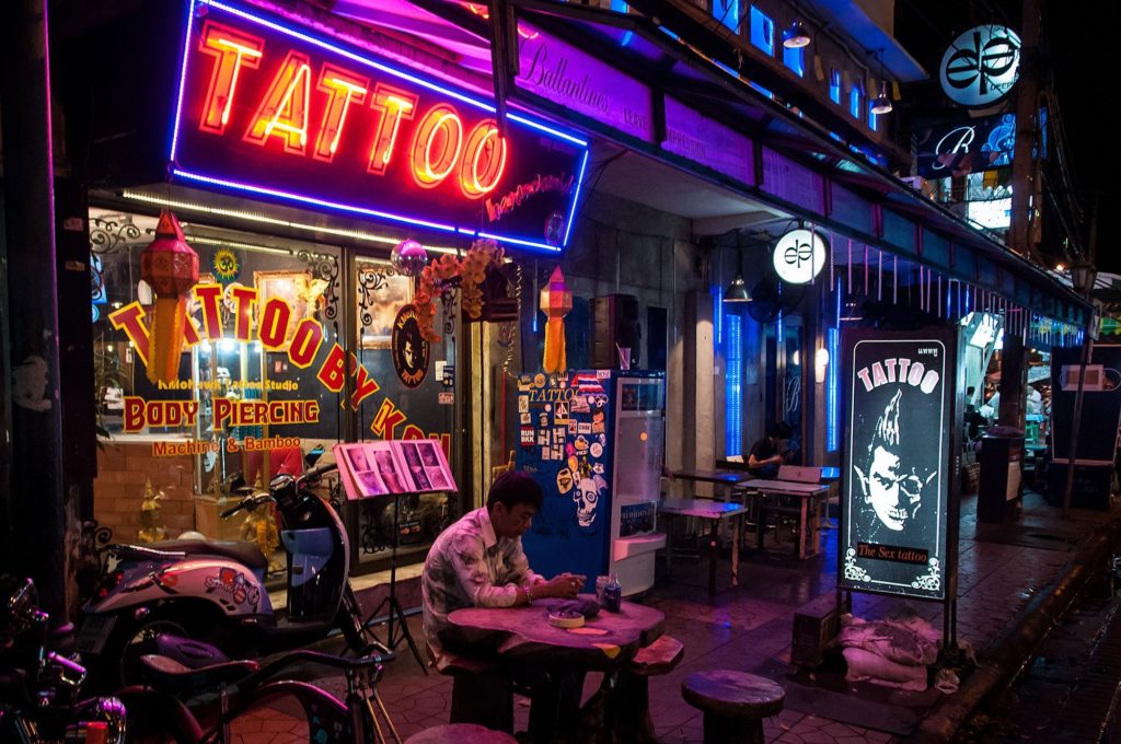 Thai tattoo salon
