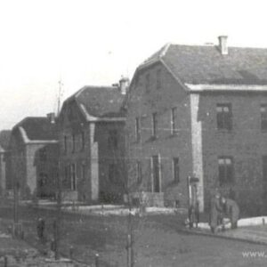 I concentration camp. Photo taken after war.