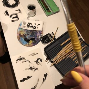 Evening paint works!