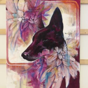 Painting "Protect your peace”