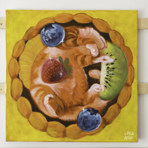 Painting "Pieful of cat"
