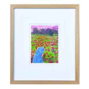 Sketch "On the field of poppies"